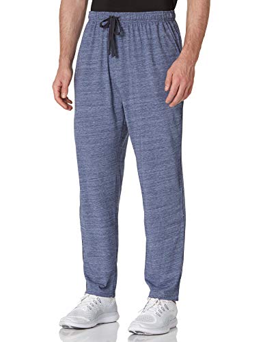 Amazon Brand - HIKARO Pantalones de Pijama Hombre Casual Suaves Trousers Nightwear Ropa de Dormir Pantalones de Chándal Joggers Navy Blue S