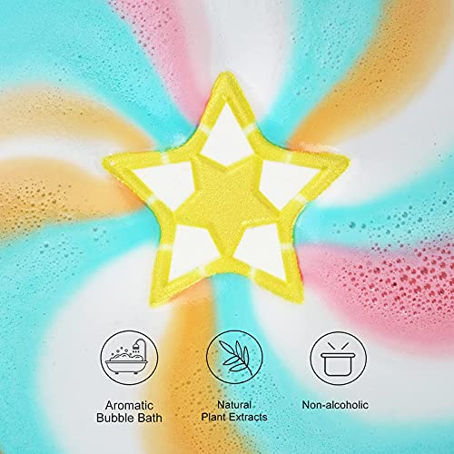 Amazon Brand - Umi Juego de bombas de baño naturales y velas perfumadas, ideal para baño de burbujas y baño de spa, limpieza e hidratación de la piel, aromaterapia en el hogar