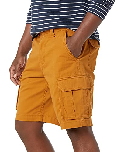 Amazon Essentials Classic-Fit Short Pantalones Cortos Cargo, Nuez Moscada, 36W