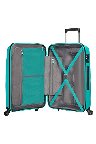 American Tourister - Bon Air - Spinner Maleta 66 cm, 58 L, Azul (Deep Turquoise)