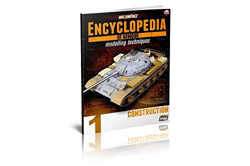 Ammo MIG-6150 Enciclopedia de técnicas de Modelado de armaduras Vol. 1-Construcción Inglés, Multicolor