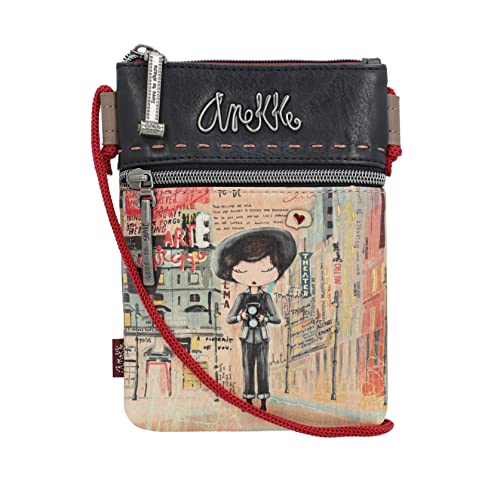 Anekke | Mini bandolera modelo City Art | Bolso bandolero para mujer | Accesorios y Complementos Mujer