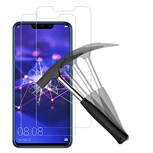 ANEWSIR [2 Piezas Protector de Pantalla para Huawei Mate 20 Lite, Cristal Templado Huawei Mate 20 Lite Protector Pantalla [6.3 Pulgadas] [9H Dureza] [Alta Definicion]