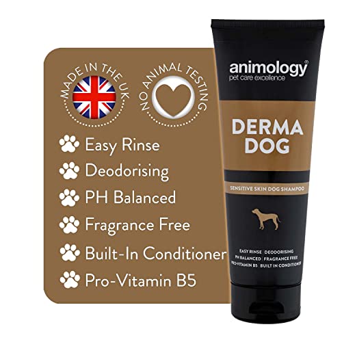 Animology Derma Dog Fragrance Free Mild Dog Shampoo 250ml