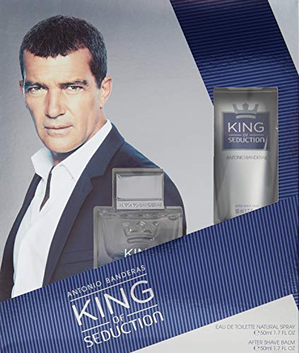 Antonio Banderas King Of Seduction Geschenkset 50ml EDT + 50ml Aftershave Balsem