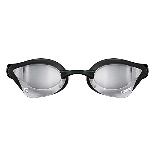 ARENA Gafas Cobra Core Swipe Mirror Natación, Unisex Adulto, Silver/Black, Talla Única