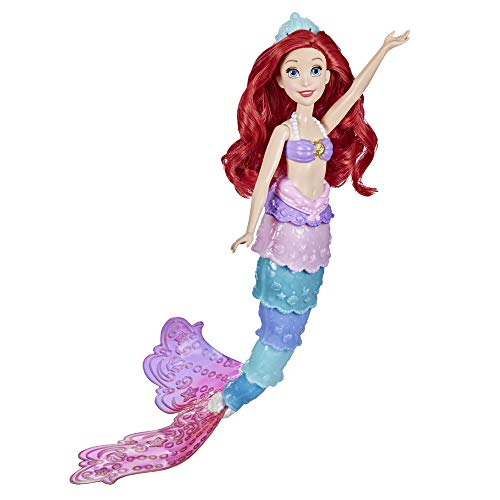 Ariel Magia Multicolor de Disney Princess, muñeca Que Cambia de Color