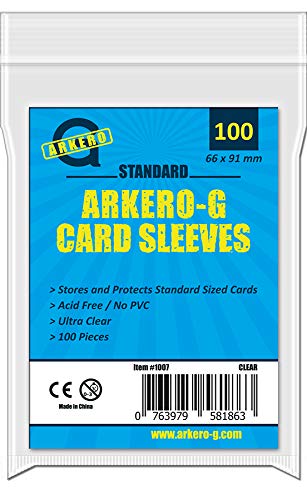 Arkero-G Pokemon Mystery - Juego de 5 sobres variados (100 fundas para cartas)