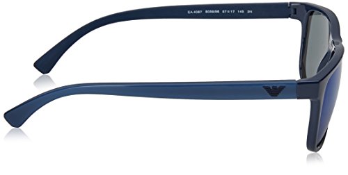 Armani 0EA4087 Gafas de Sol, Azul (Blau), 6 Unisex-Adulto