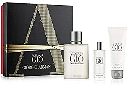 Armani Acqua Di Gio Homme Lote - 3 Unidades