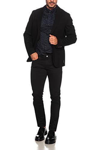 Armani Exchange 8nzg76 Chaqueta de Traje, Negro (Black 1200), 42 (Talla del Fabricante: X-Small) para Hombre