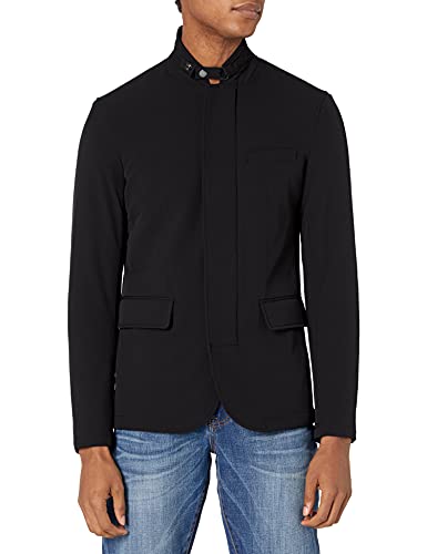 Armani Exchange Blazer Field Jacket Chaqueta Deportiva, Negro, XXXL para Hombre