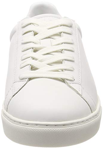 Armani Exchange Lace Up Sneaker, Zapatillas Hombre, Blanco (White 00001), 45 EU