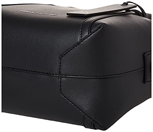 Armani Exchange Medium Duffle, Aroma Mediano. para Mujer, Negro, Einheitsgröße