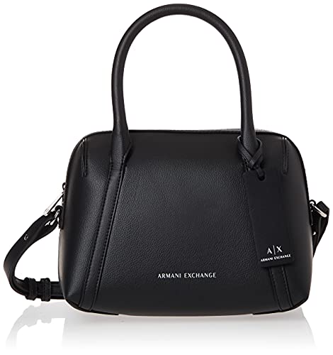 Armani Exchange Medium Duffle, Aroma Mediano. para Mujer, Negro, Einheitsgröße