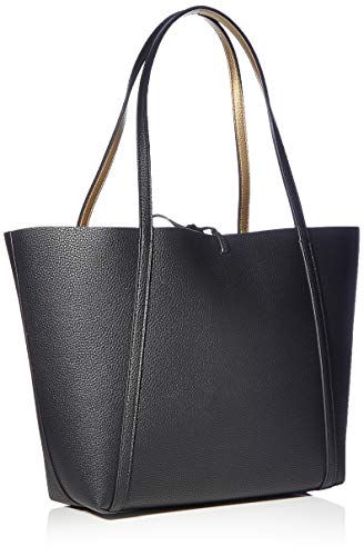 Armani Exchange Pebble Reversible Tote, color Dorado, talla 29x13x44 cm (B x H x T)