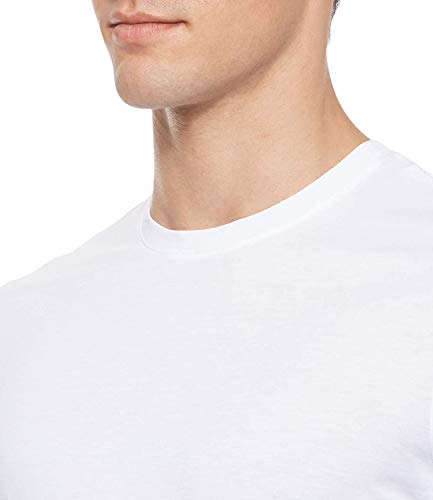 Armani Exchange Pima Small Logo Camiseta, Blanco (White 1100), Hombre