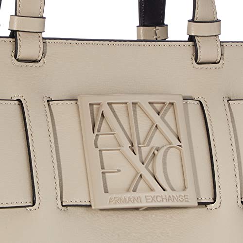 Armani Exchange Susy Big Tote, Mujer, Cachemira, Einheitsgröße