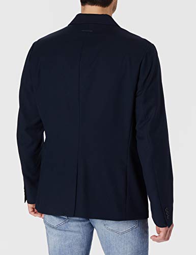 Armani Exchange Textured Blazer Casual, Navy, 40 para Hombre