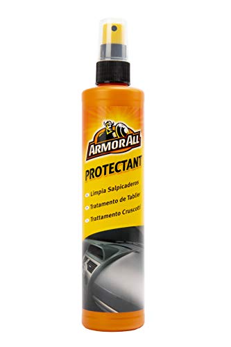 Armor All® - Limpia salpicaderos acabado brillo para el cuidado de tu coche - Limpia, protece y ayuda a mantener las superficies nuevas - Spray 300 ml
