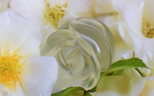 Aroma Essence, Perfume romántico enriquecido con aceite de rosa blanca y flores blancas, 12 ml