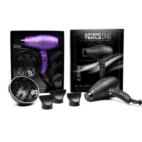 Artero Tekila F4, Secador de pelo Compacto 2300W (Violeta)