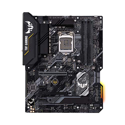 ASUS TUF Gaming H470-PRO (WI-FI) - Placa Base Gaming ATX Intel de 10a Gen LGA 1200 con VRM de 10 Fases, Dual M.2, LAN 1Gb, WiFi 6, HDMI/DP, USB 3.2 Gen 2, Thunderbolt 3 e iluminación RGB Aura Sync