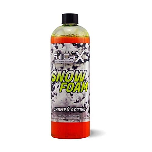 AutoFullCar - CHAMPÚ Activo Brillo FullCarX by Full Dip Snow Foam | 750 ml | Coche Moto EMBARCACIÓN VEHICULOS EN General