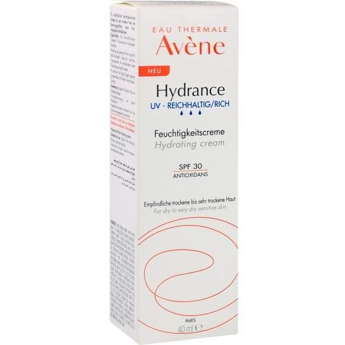 Avène Hydrance UV - Reichhaltig Feuchtigkeitscreme SPF 30, 40 ml Crema