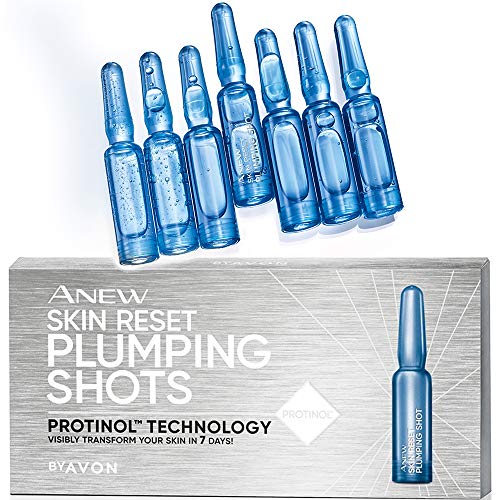 Avon Anew Skin Reset Plumping Shots 7 días de tratamiento de ampollas