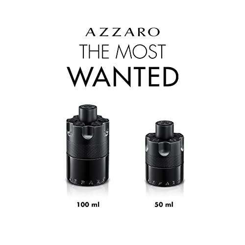 Azzaro The Most Wanted Intense, Agua de Perfume en Vaporizador Spray Para Hombre, Fragancia Amaderada Oriental, 100 ml