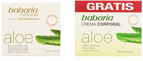 Babaria Aloe Facial Antiarrugas Lote 2 Pz