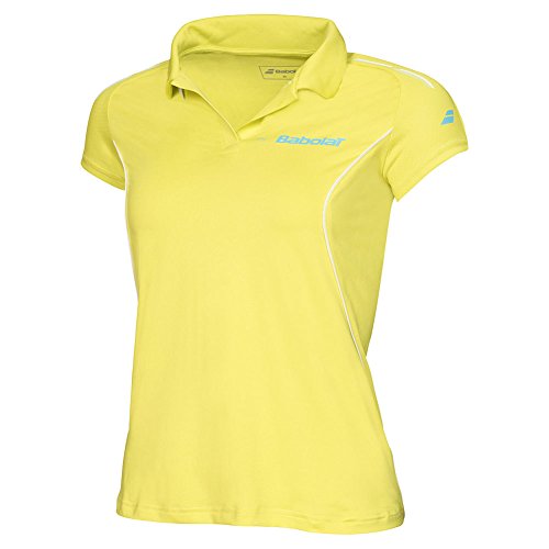 Babolat Mujer Oberbekleidung Match Core Polo, Mujer, Match Core Polo Women, Amarillo