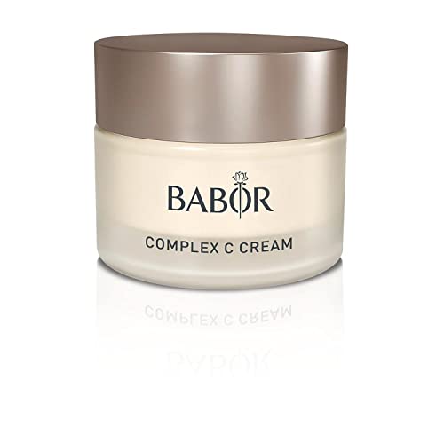 BABOR CLASSICS Complex C Cream, Crema facial rica en vitaminas para pieles cansadas y debilitadas, Refuerza la barrera cutánea, Sin alcohol, 1 x 50 ml