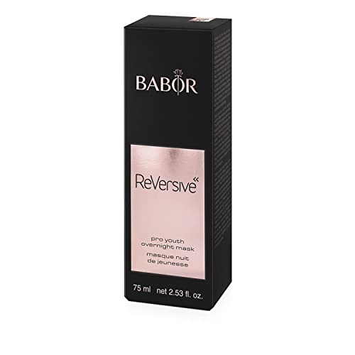 Babor REVERSIVE Pro Youth Overnight Mask Mascarilla facial antiedad para rejuvenecer el cutis, para todo tipo de pieles, fórmula vegana, en formato de 1 x 75 ml