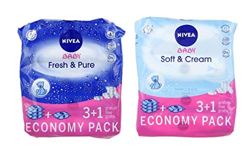 Babywipes soft & cream 63(4 pack) 4 unités