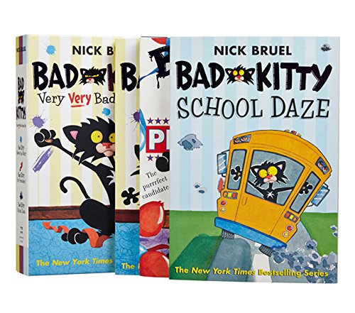 Bad Kitty's Very Very Bad Boxed Set (#2): Bad Kitty Meets the Baby, Bad Kitty for President, and Bad Kitty School Days