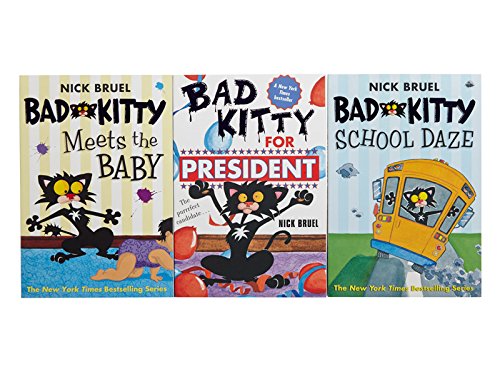 Bad Kitty's Very Very Bad Boxed Set (#2): Bad Kitty Meets the Baby, Bad Kitty for President, and Bad Kitty School Days