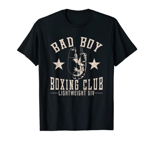 Bad loco Boy Boxeo Club Camiseta