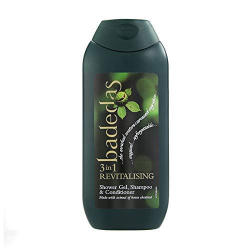 Badedas Revitalizantes De Gel De Ducha, Champú Y Acondicionador 200Ml (Paquete de 6)