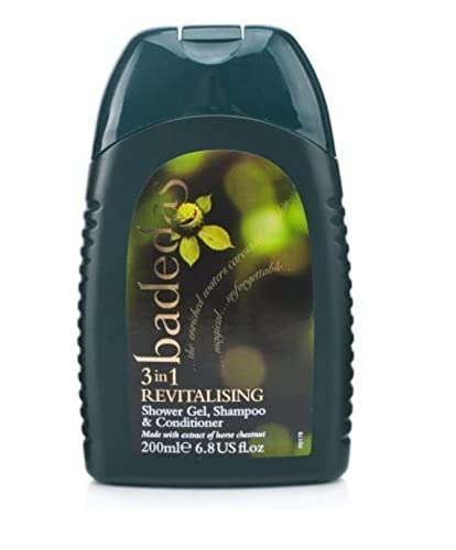 Badedas Revitalizantes De Gel De Ducha, Champú Y Acondicionador 200Ml (Paquete de 6)