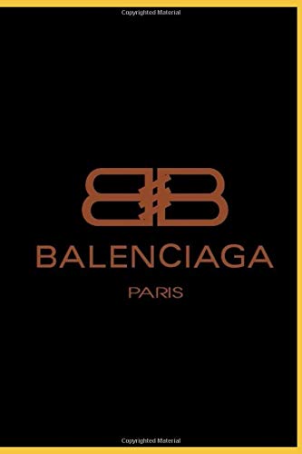 Balenciaga luxury notebook 110 ruled Pages 6x9