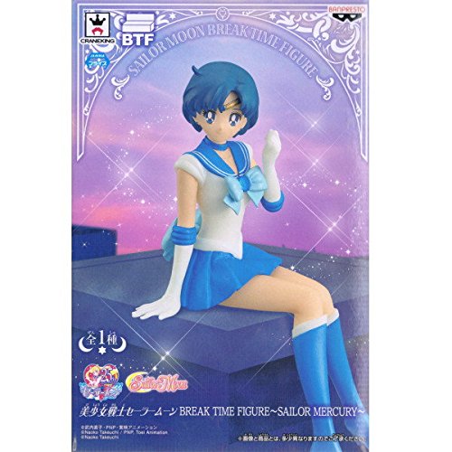 Banpresto - Break Time Figure Moon Sailor Mercury Estatua, 12 cm, 25902