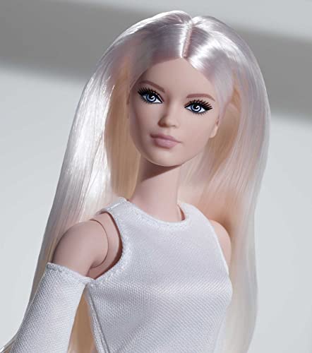 Barbie Movimiento sin límites Muñeca alta pelo rubio con accesorios de moda de juguete (Mattel GXB28)