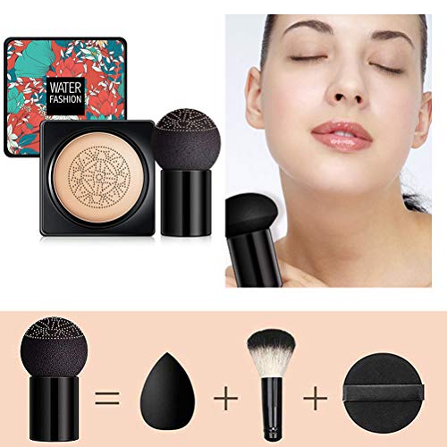 Base de Maquillaje, Hidratante Líquido Base, Base Líquida, BB Cream, CC Cream, Base Líquida, Corrector Maquillaje Desnudo Duradero, 12H Base de Maquillaje de Larga Duración (Marfil)