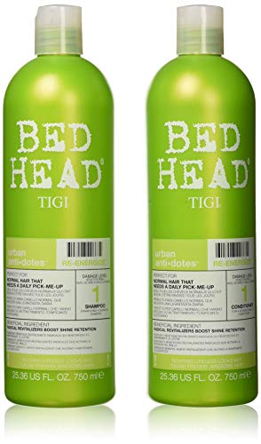 Bed Head Re-Energize Shampoo and Conditioner Duo, 25.36 oz by TIGI