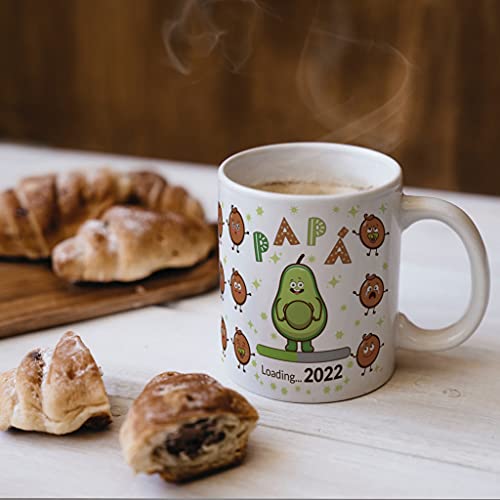 BEE INGENIOUS Taza Aguacate Papá Regalo padres, madres o embarazada Regalos para mamas embarazadas Regalos originales para embarazadas primerizas (Papá 2022)