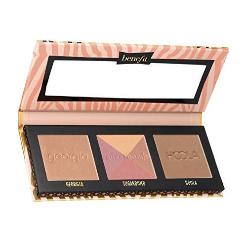 BENEFIT Cheek Stars Mini Reunion Tour Palette incluyendo el bronceador Hoola - MINI rubor y paleta de bronce (Vale £43.50)