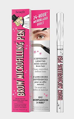 Benefit Pluma microrelleno para cejas (0,77 g, marrón medio 3,5)