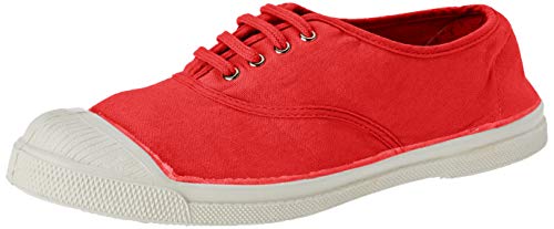 Bensimon Ten Lacet Femme, Zapatillas Mujer, Rojo (Rouge 0310), 40 EU